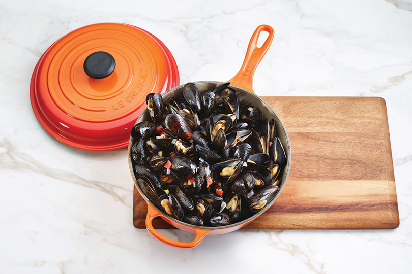 Steamed Mussels